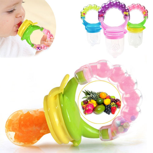 Baby Pacifiers Fruit Feeder Nipples