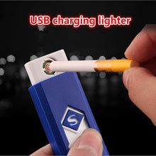 Load image into Gallery viewer, USB flameless Electronic charging lighter