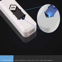 Load image into Gallery viewer, USB flameless Electronic charging lighter