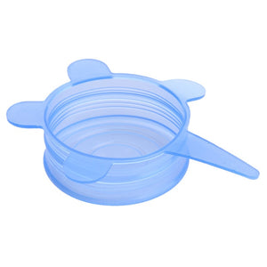 6pcs Silicone Lid Cover Spill Stopper