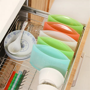 Reusable Silicone Sealing Storage Bag