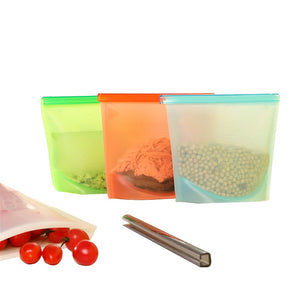 Reusable Silicone Sealing Storage Bag